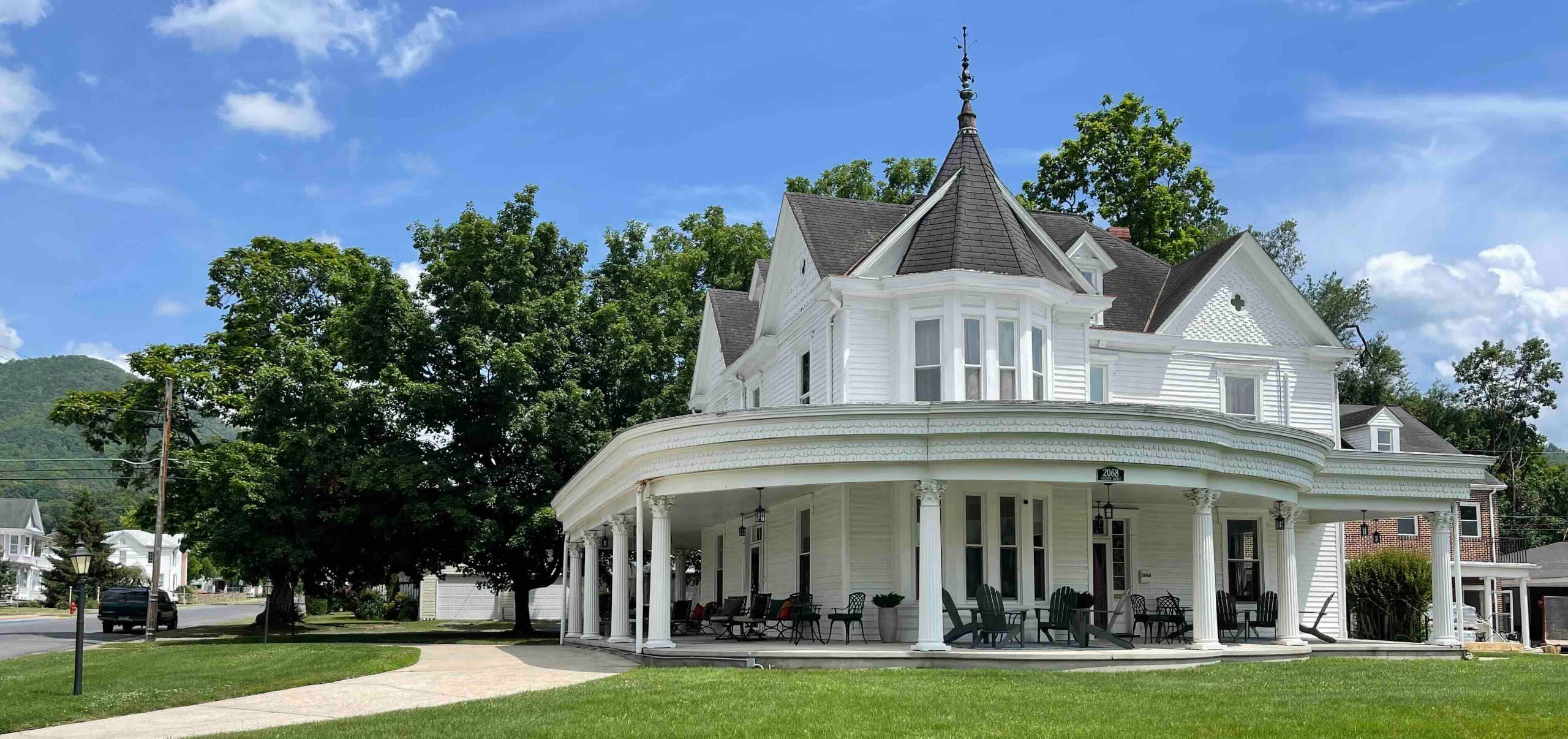 Blue Ridge Abbey main house exterior