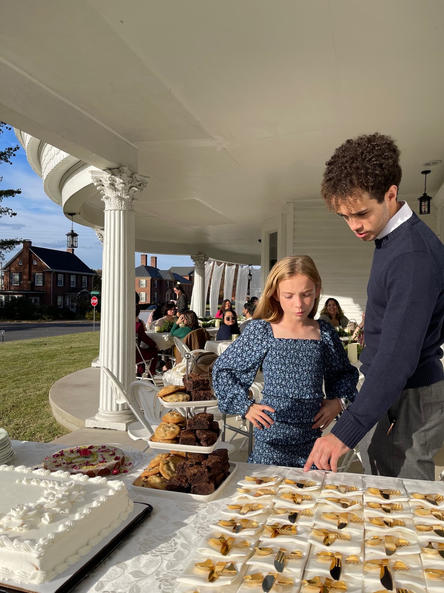 Main House Gallery image: wedding refreshments 2